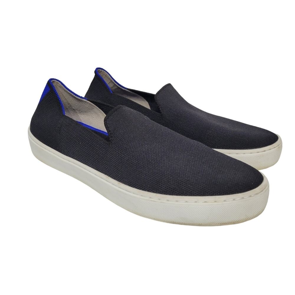 Rothy's The Original Slip On Black Sneaker Loafer Size 9